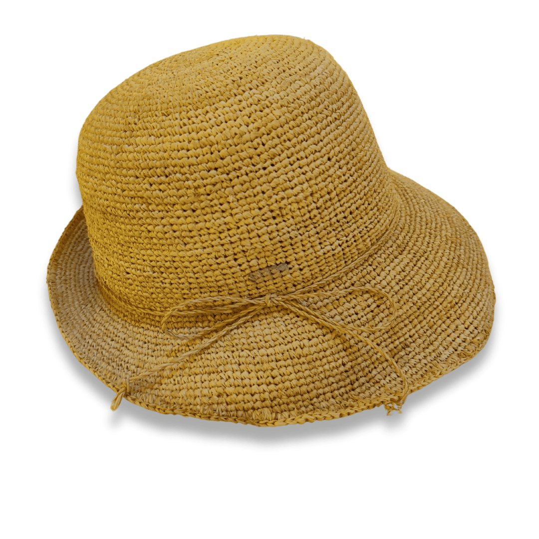 Klobúk Raffia